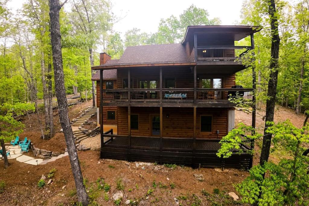 Luxe Family Cabin 8 Min To Downtown Блу-Ридж Экстерьер фото