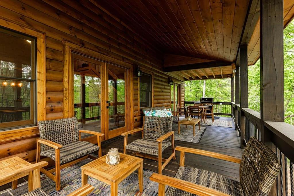 Luxe Family Cabin 8 Min To Downtown Блу-Ридж Экстерьер фото